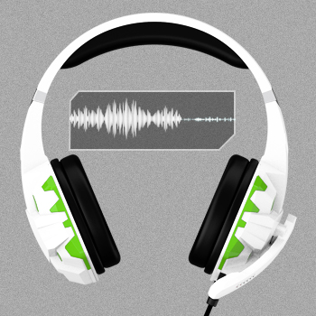 LED Light Noise Cancelling PC Gaming Headset with 2.2m Cable Waterproof For PS4 Gamers