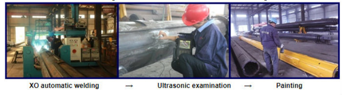 Wear Resistant Soilmec Kelly Bar Mechanical Locking System Anti Rust