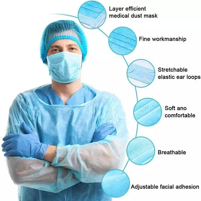 In Stocks Kn95 Grade Mask Disposable 3-Ply Face Mask Anti Air Pollution Face Mouth Mask