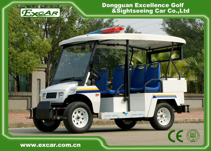 5 Seats Chinese Electric Patrol Car With 48v Trojan Battery