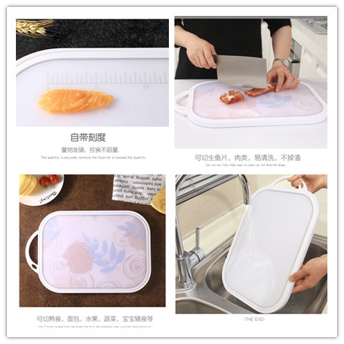 Ins Style Polyethylene Small Plastic Chopping Boards Set
