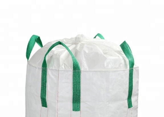 Custom Fabric Polypropylene Jumbo Bags Filling Spout Top / Full Open Top Available