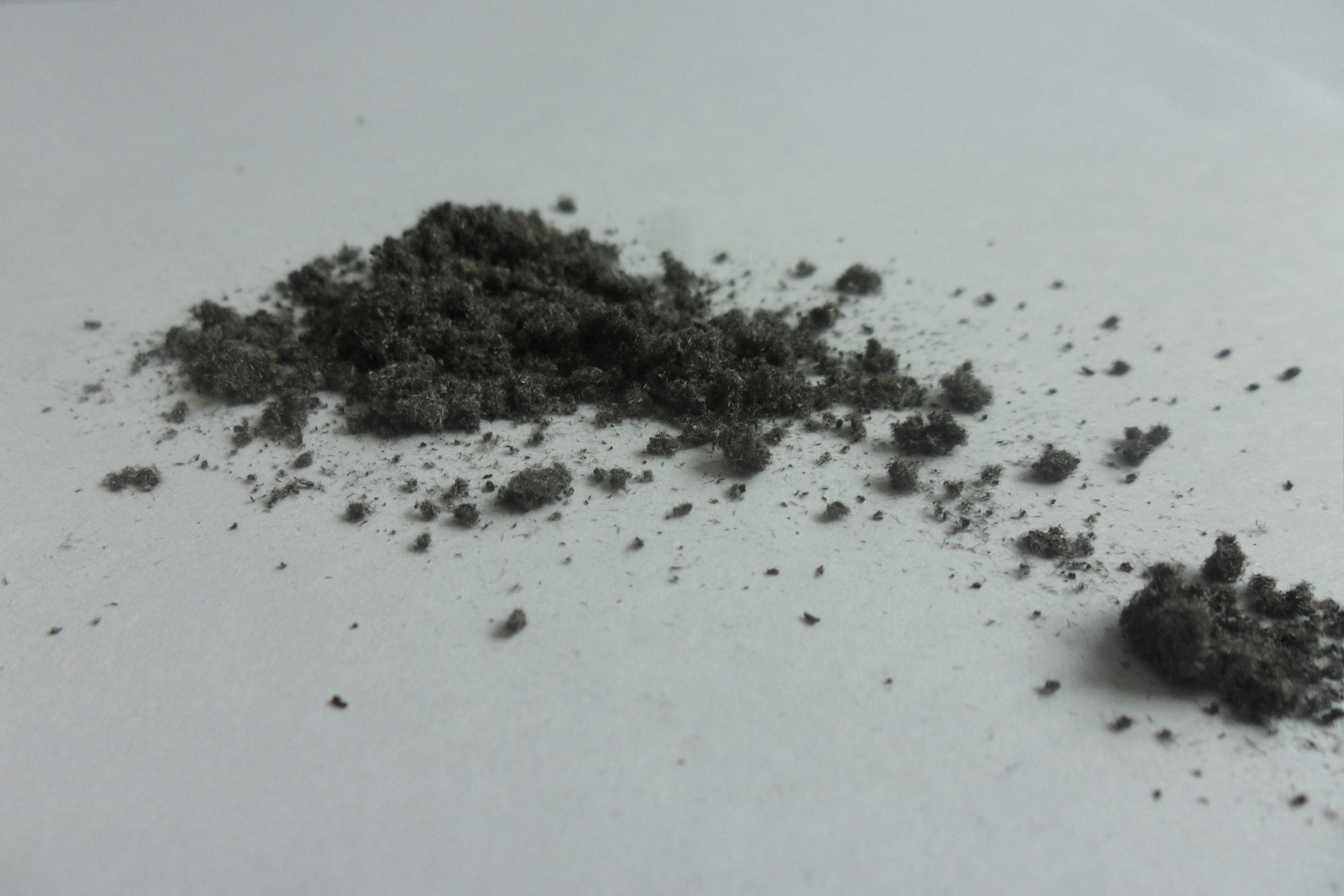SS304 Conductive Short Fiber , 2mm Length Carbon Steel Fiber