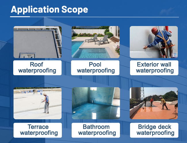 Acrylic Emulsion Waterproofing High Solid Content Formula