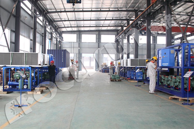 20 Tons Flake Ice Machine for Fishery Best Water Cooling Local Service Location None