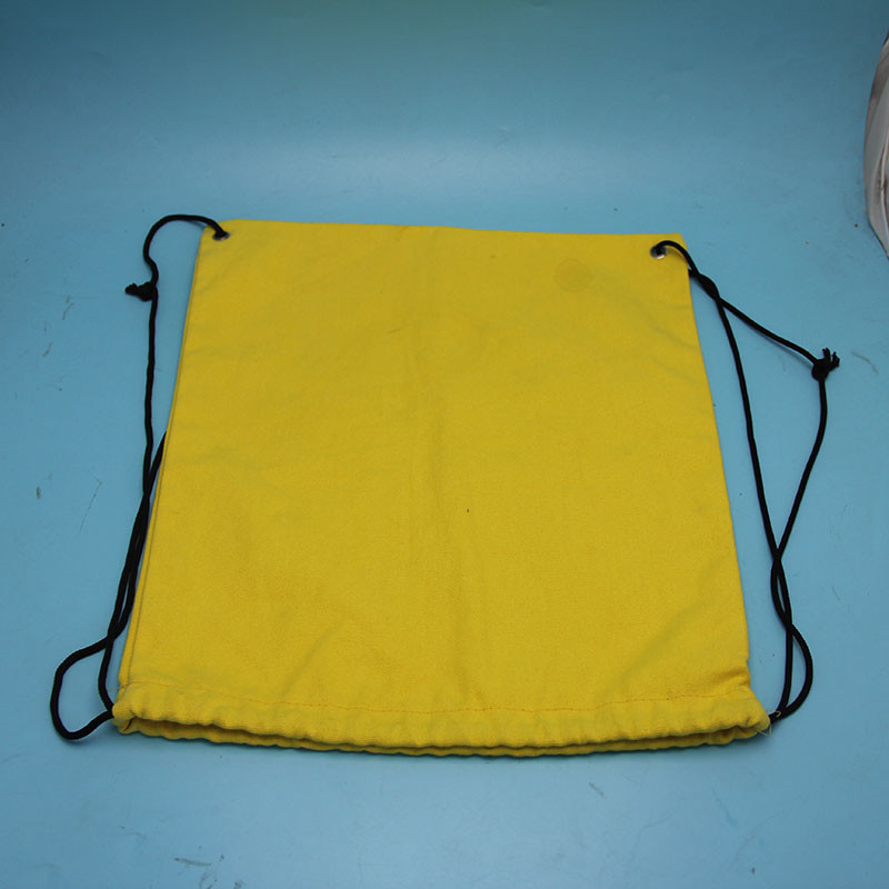 34 X 45cm Canvas Packaging Drawstring Bag Logo Printing For Shoes Package