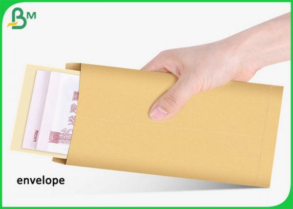 80gsm 100gsm Degradable Bamboo Pulp Kraft Paper For Envelope printing