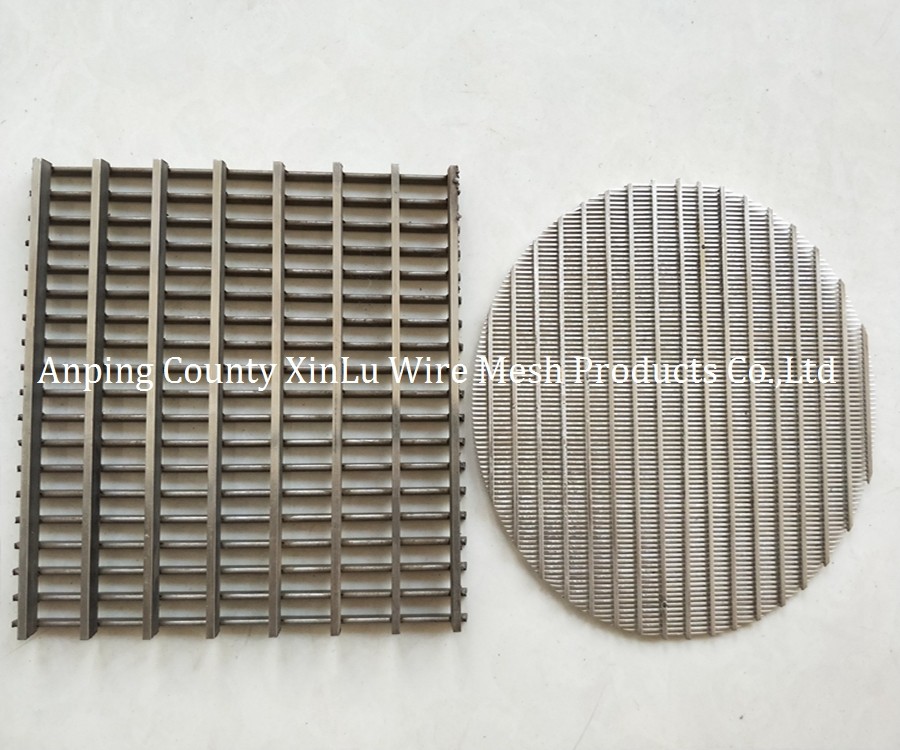 Customizable Wire Wrapped Sceen Panel 0.4-3m Width 1m Length 3.0x10mm Support Wire