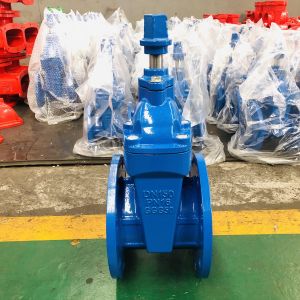 Buy cheap DIN QT450 Flange End Gate Valve Underground TUV Certified Resilient Seat product