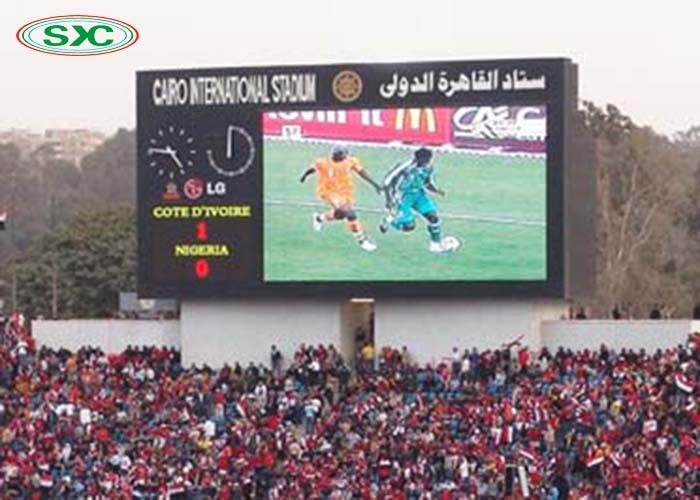Die-Cast Aluminum Module Rental Large Scoreboard Display 256*128mm P8 Basketball LED Screen