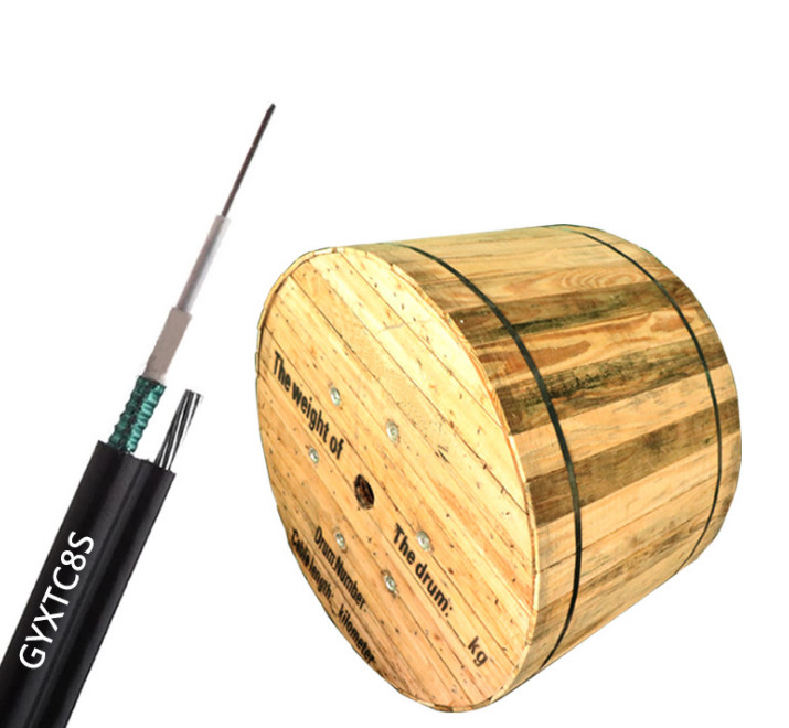 Self Supporting Figure 8 Fiber Optic Cable 12 Cores 24 Core 48 Cores 96 Core