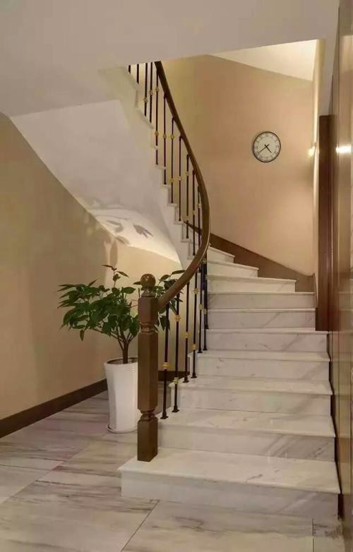 Stairs Tread Step And Risers China Factory Customized Size Marble Stone Slab Tile