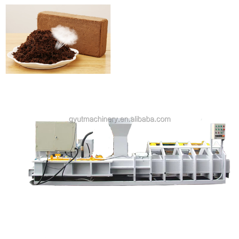 5kg COCOPEAT Coir Pith Block Machine for Compressed Coconut Cocopeat Bricks Making