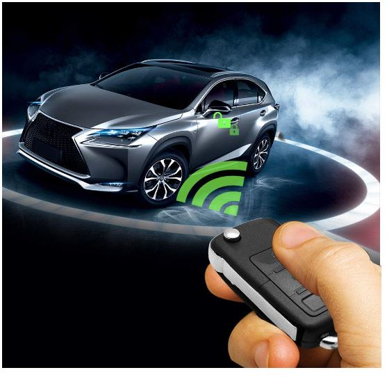 Anti Theft System Car GPS Tracking Central Locking Alarm With SOS Alarm Siren