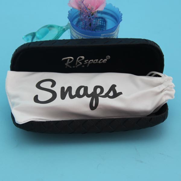 Microfiber Sunglasses Packaging Drawstring Bag Lightweight Eco Friendly
