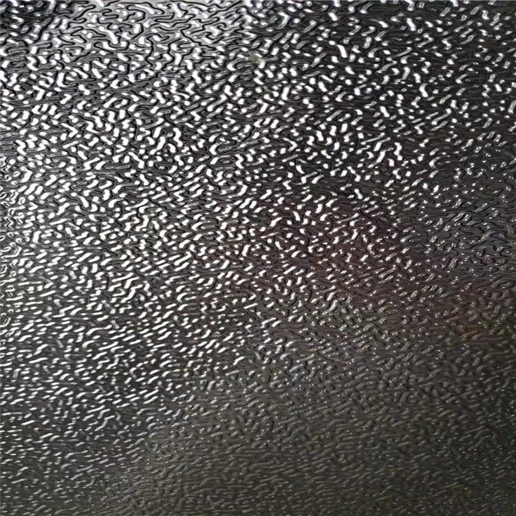 Three rib pattern 1060 embossed aluminum plate