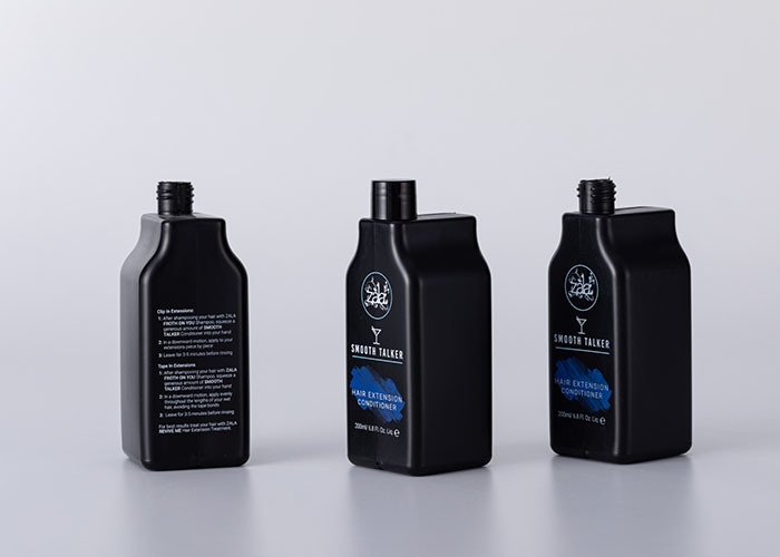Empty 400ml HDPE Plastic Shampoo Bottle With Cap