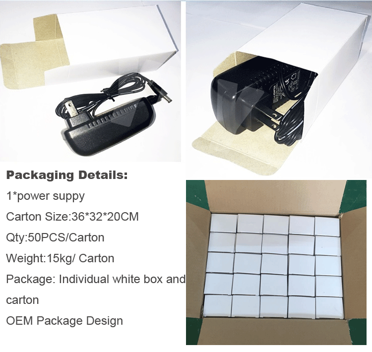 Transformator 24v 350ma Wall Mount Ac Dc Power Adapters 88% Efficiency