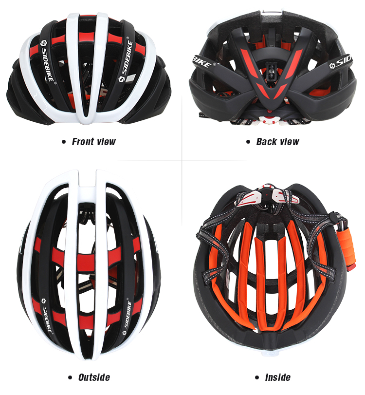 Anti Seismic Road Bike Cycling Helmets Protecting Head With CE / ISO Certification