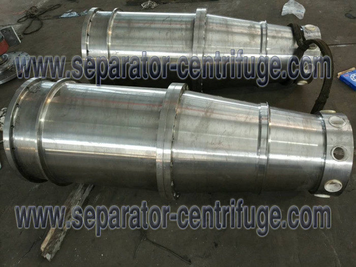 2 Phase Centrifugal Separator / Decanter Titanium Centrifuge For NaCl