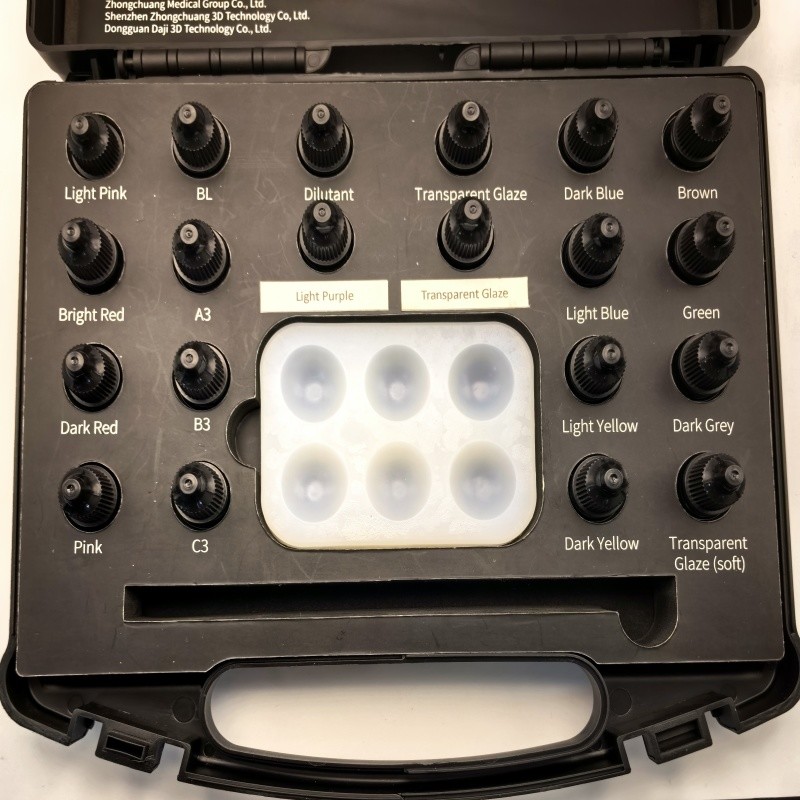 Certified Medical-Grade Materials Light-Curing Dental Resin Glaze for Natural Color Levels and Strong Biocompatibility