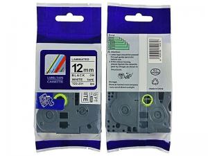 China Compatible 12mm M Tape Label Tape Cassette Tze-231 For Brother Label Printer on sale