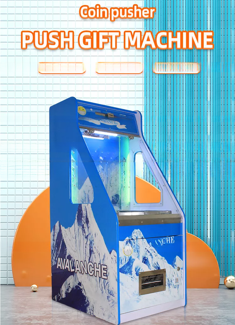 Customized Single Player Coin Pusher Game Machine W600*D830*H1450mm