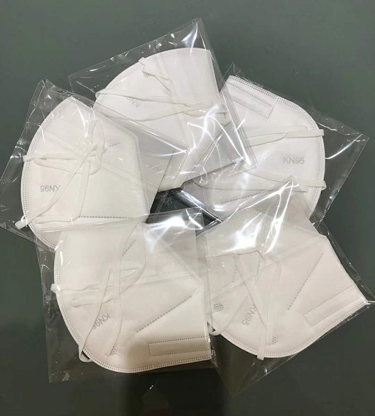Kn95 Mask Respirator Protection Face Mask N95 face N95 mask disposable particulate respirator 3 Ply FFP2 pollution
