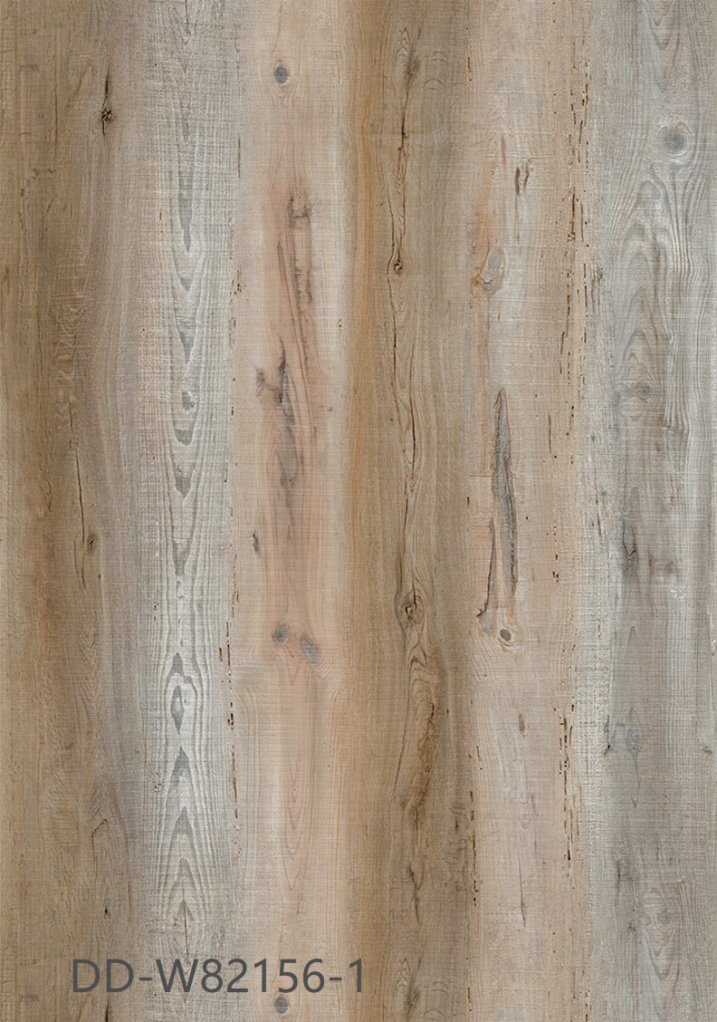Eco Friendly SPC Vinyl Flooring Waterproof Pine Oak Forest Wood Grain Unilin Click GKBM DD-W82156-1