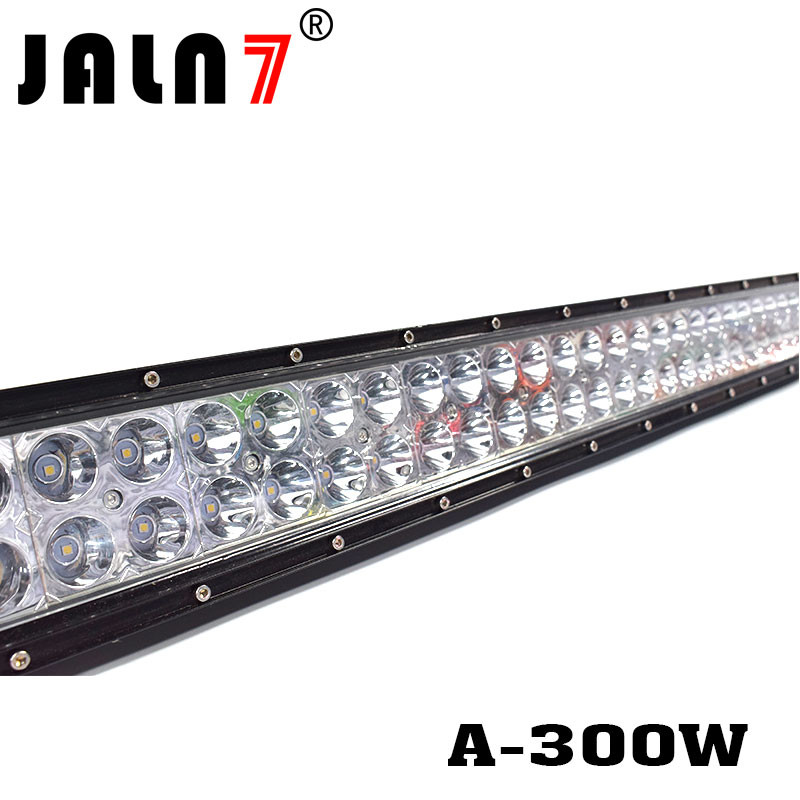 LED Light Bar JALN7 52Inch 300W Spot Flood Combo LED Driving Lamp Super Bright Off Road Lights LED Work Light Boat Jeep