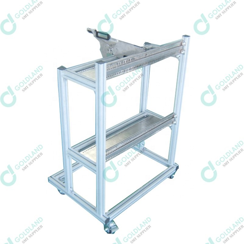 2 Layer Four wheel FUJI NXT Series SMT Feeder Carts