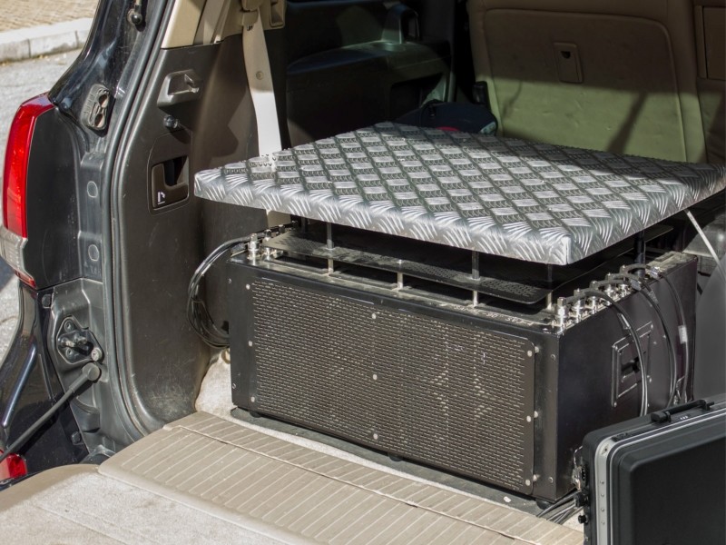Portable 8 Bands VHF UHF Bomb Signal Jammer Scrambler 400w Power VIP Protection