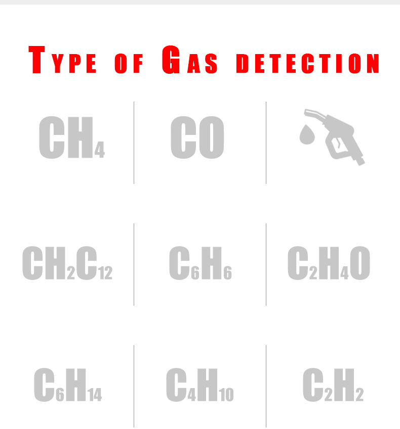 HT601B Smart Gas Leak Detector , Carbon Dioxide Leak Detector