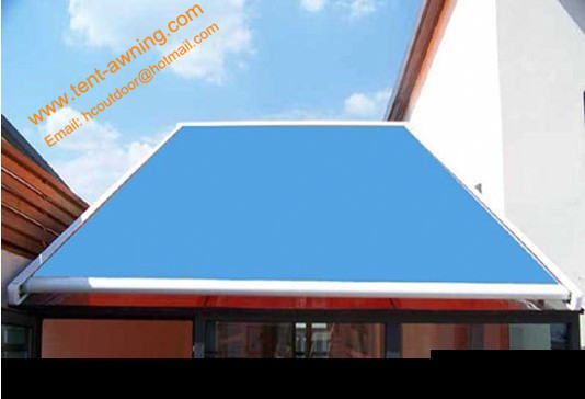 Customized Motorized Sunshade Roof Retractable Conservatory Awning