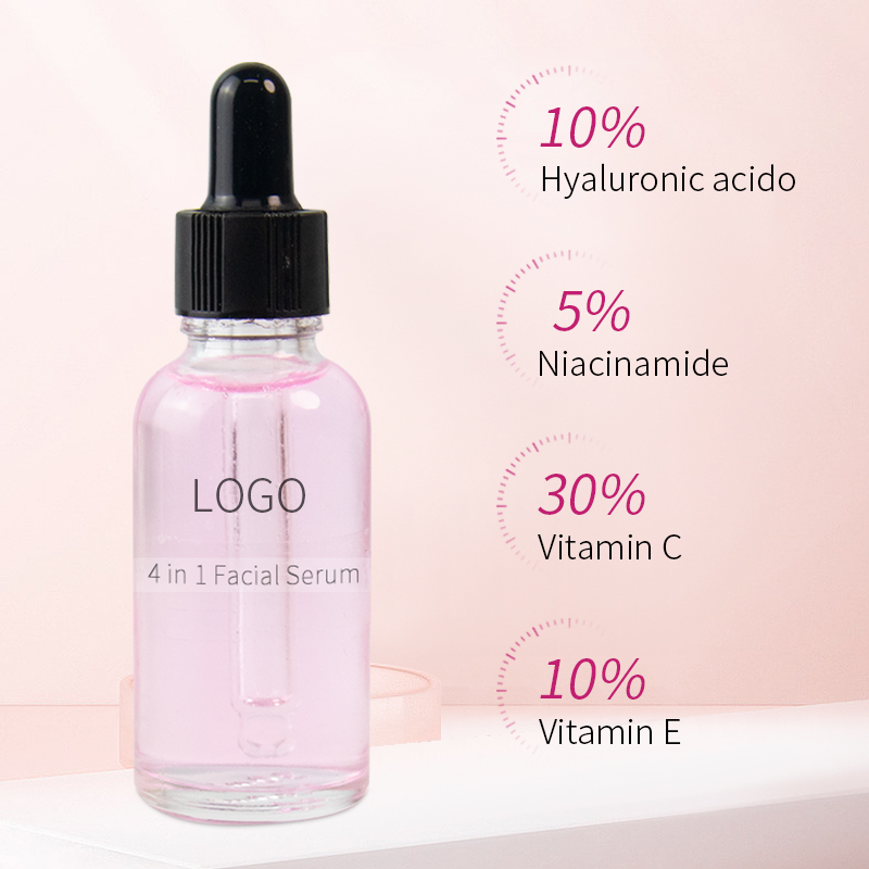 Hot Sale Anti Aging 4 in 1 Face Vitamin c Serum Private Label for Dark Spots Bulk
