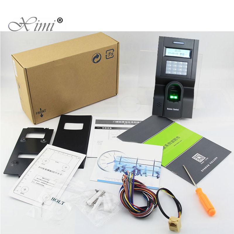 ZK F8 Card Biometric Fingerprint Access Control With TCP/IP Communication Door Access Controller And Fingerprint Attendance