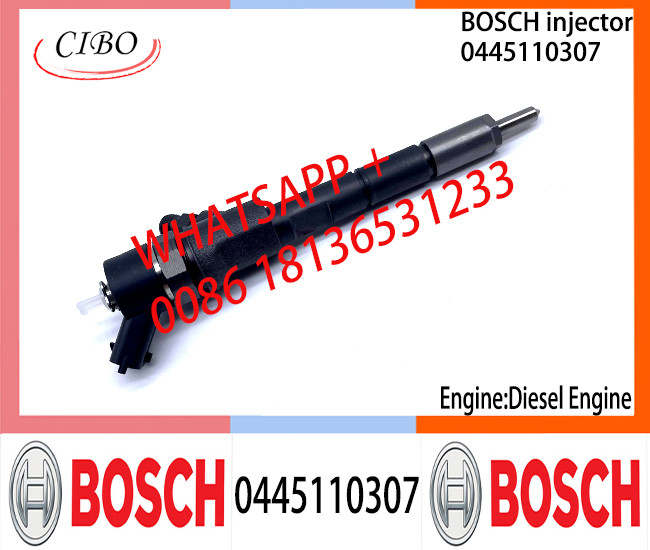 BOSCH injetor 0445110307 6271-11-3100 Common fuel Injector 0445110307 6271-11-3100 for KOMATSU
