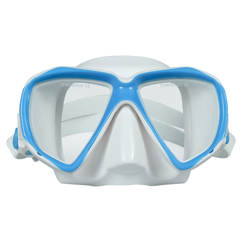 Tempered Glass Deep Sea Diving Snorkeling Equipment Gear Mask For Swimming