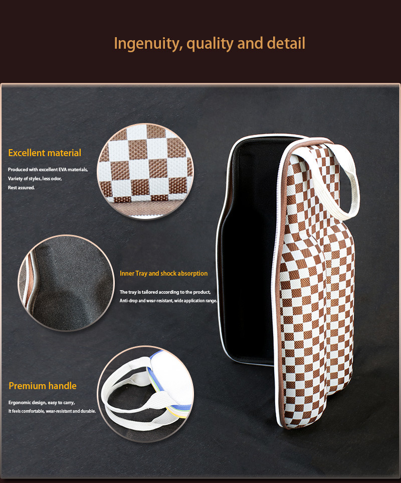 FAMA single wine bottle EVA Carrying Case excellent gift