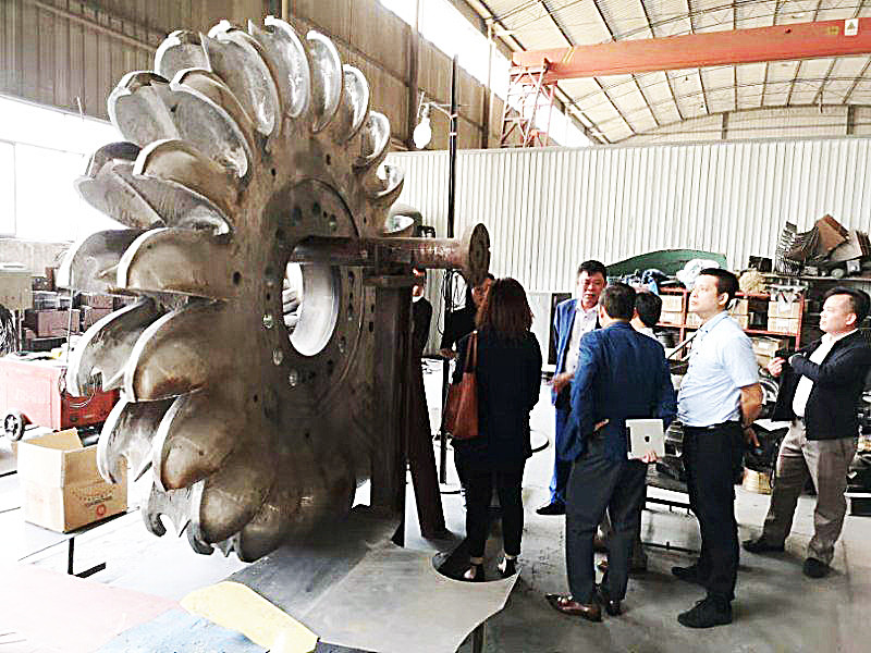 Hydro Power Generator Wheel Stainless Steel Turbine Wheel Micro Pelton Turbine Runner