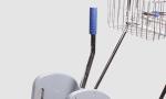 Restaurant Down Press Double Mop Bucket With Wringer