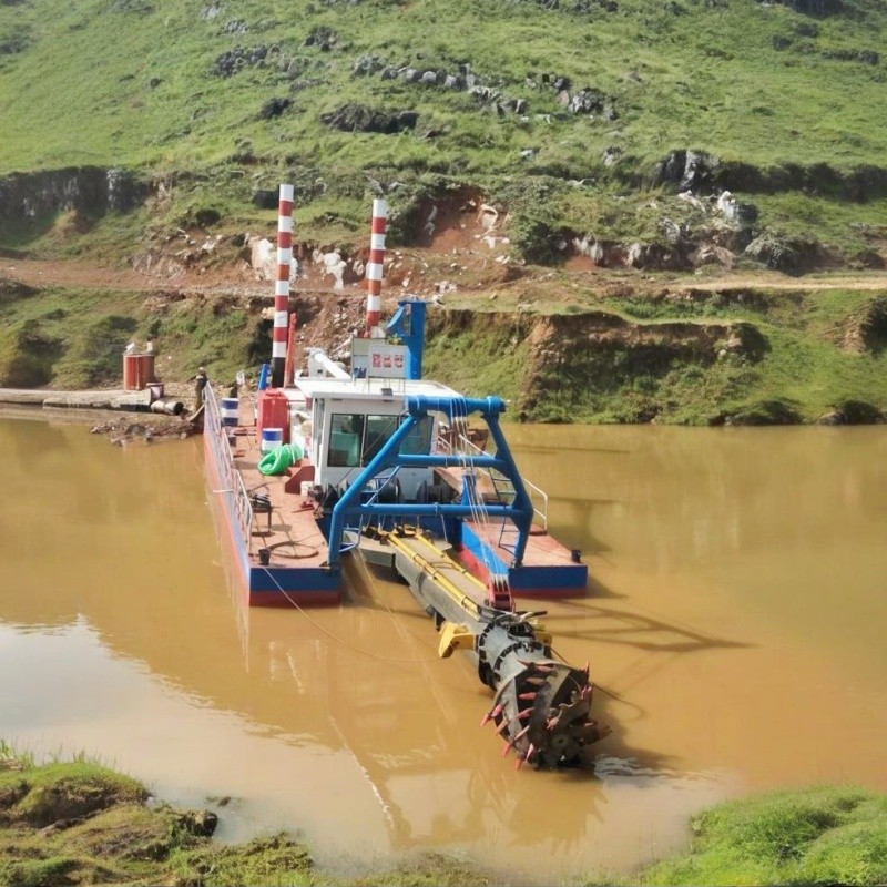 24 Inch CSD Cutter Suction Dredger For River Sand Dredging With High Efficiency