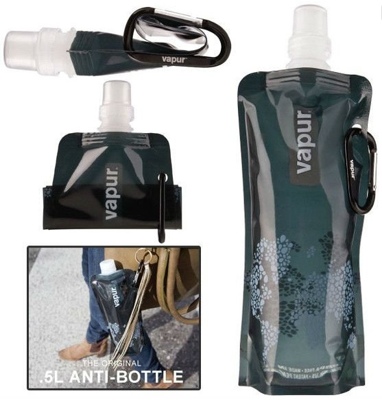Vapur style collapsible bottle in a 600 ml size