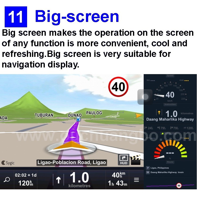 Ouchuangbo car radio dvd for android 4.4 SGMW Baojun 330 support Quad-Core bluetooth gps navigation system