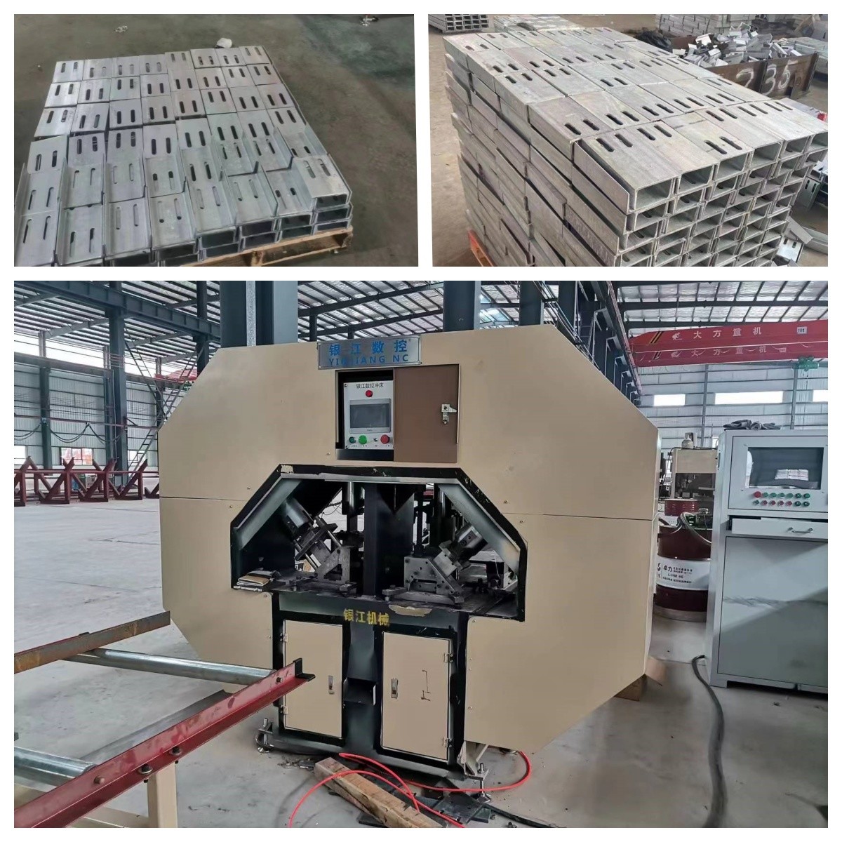 20mm Steel Plate Electric Punching Machine With Punching Speed Of 10-15 Holes/Min