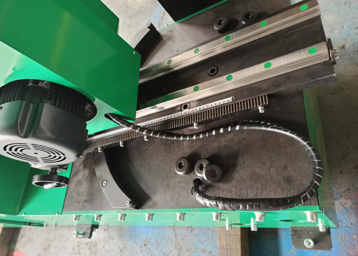 Adjustable Angle 630mm Plastic Pipe Cutting Machine 3Kw
