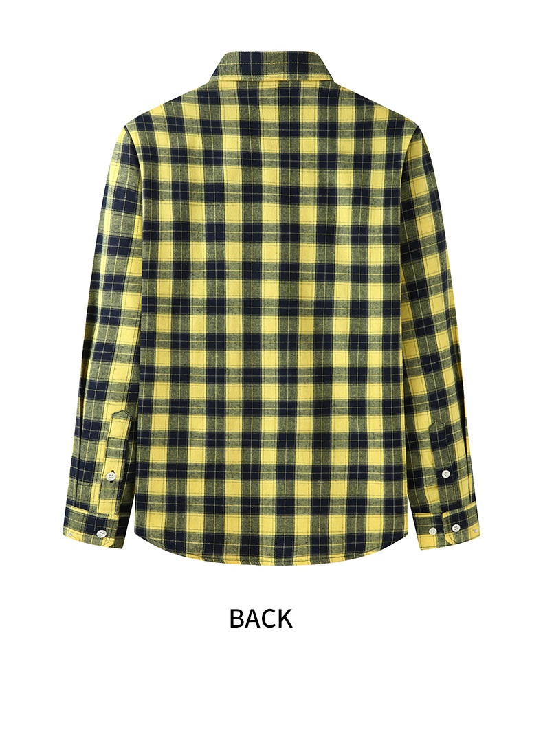 2022 Fashion Men's Shirts Autumn Long Sleeve Plus Size Clothes for Adult Age Group