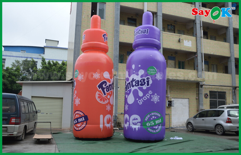 Oxford Material Inflatable Baby Feeder Drink Bottle WIth Brand Logo Print