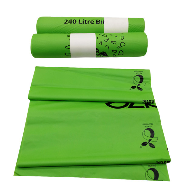 EN13432 35 Gallon Biodegradable Plastic Garbage Bags