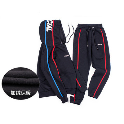 Anti Static 2pcs Fleece Jogging Suit Boys Tops 70cm To 100cm